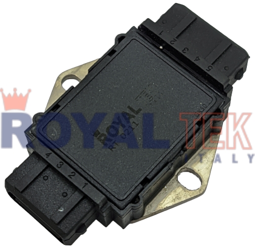 MODULO IGNICION ROYALTEK AUDI A4 / A6 / VOLKSWAGEN PASSAT 1.8 16V / FOX 1.6 - DOBLE FICHA / 5 Y 4 PINES --- OEM 0227100211 MTR04